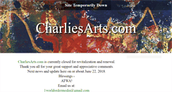 Desktop Screenshot of charliesarts.com