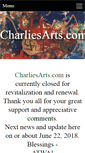 Mobile Screenshot of charliesarts.com